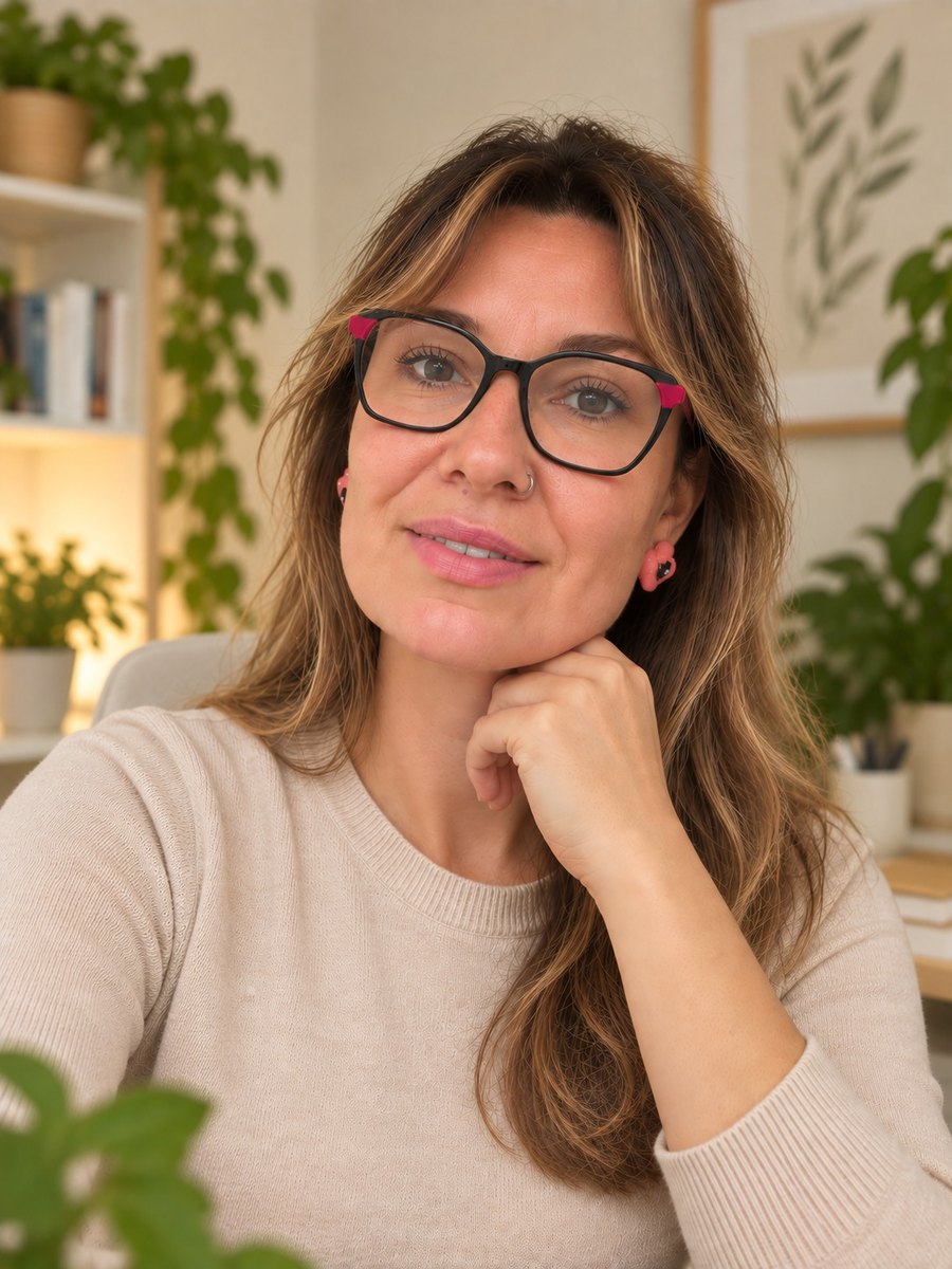 Beatriz Campos en su consulta